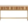 Kommoden & Sideboards-KARE Design Konsole Concertina Natur 136X40Cm