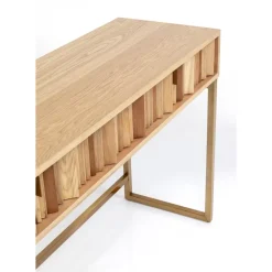 Kommoden & Sideboards-KARE Design Konsole Concertina Natur 136X40Cm