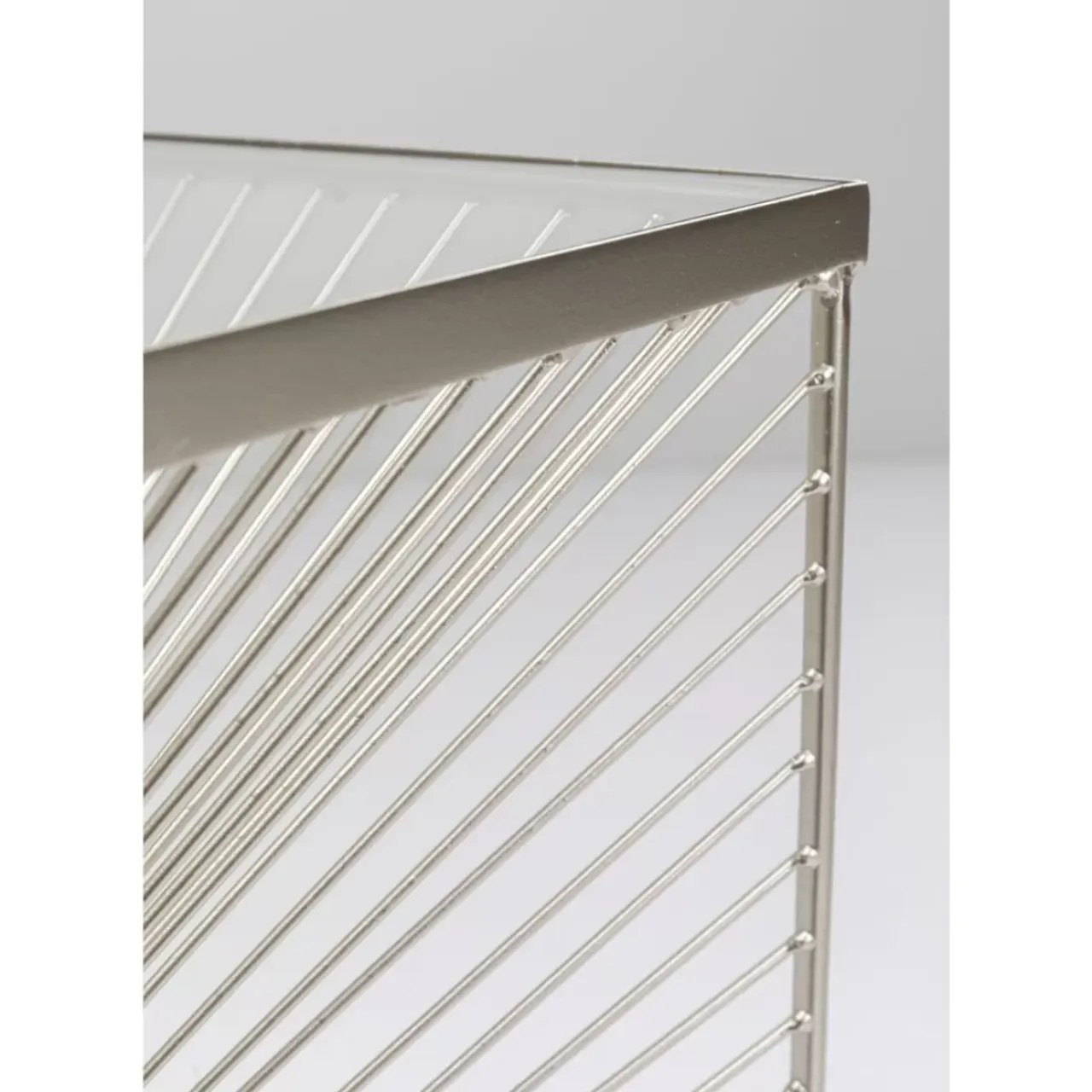 Kommoden & Sideboards-KARE Design Konsole Dimension Champagner 81X81Cm
