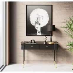 Kommoden & Sideboards-KARE Design Konsole Fence 120X80Cm