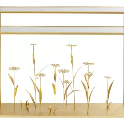 Kommoden & Sideboards-KARE Design Konsole Flower Meadow Gold 100