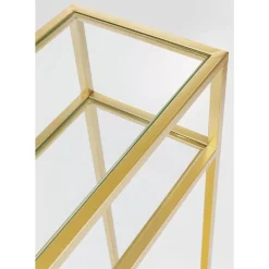 Kommoden & Sideboards-KARE Design Konsole Flower Meadow Gold 100