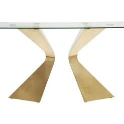 Kommoden & Sideboards-KARE Design Konsole Gloria Gold