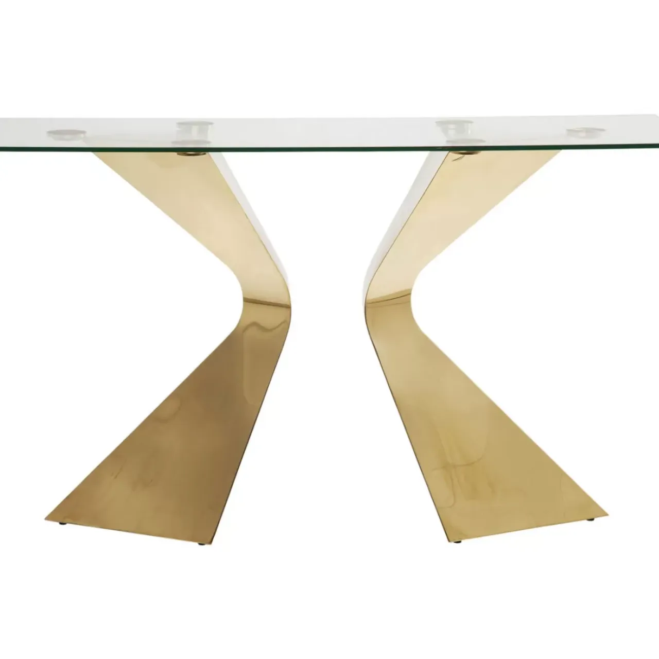Kommoden & Sideboards-KARE Design Konsole Gloria Gold