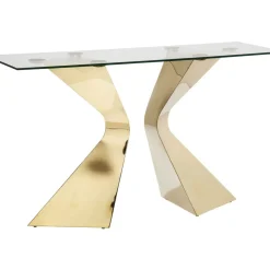 Kommoden & Sideboards-KARE Design Konsole Gloria Gold
