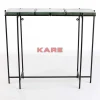 Kommoden & Sideboards-KARE Design Konsole Ice Schwarz 98X80Cm