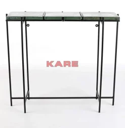 Kommoden & Sideboards-KARE Design Konsole Ice Schwarz 98X80Cm