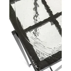 Kommoden & Sideboards-KARE Design Konsole Ice Schwarz 98X80Cm