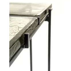 Kommoden & Sideboards-KARE Design Konsole Ice Schwarz 98X80Cm