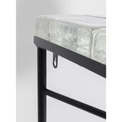 Kommoden & Sideboards-KARE Design Konsole Iceline Schwarz 82X76Cm