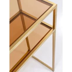 Kommoden & Sideboards-KARE Design Konsole Loft Gold 85X80Cm