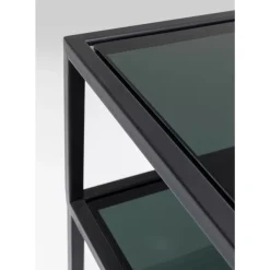 Kommoden & Sideboards-KARE Design Konsole Loft Schwarz 80X85