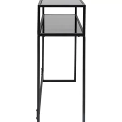 Kommoden & Sideboards-KARE Design Konsole Loft Schwarz 80X85
