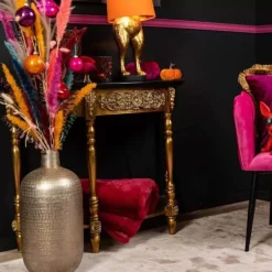 Kommoden & Sideboards-KARE Design Konsole Lv Gold-Schwarz