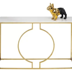 Kommoden & Sideboards-KARE Design Konsole Miami Loft Gold 120Cm