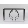 Kommoden & Sideboards-KARE Design Konsole Miami Loft Schwarz 120X75Cm