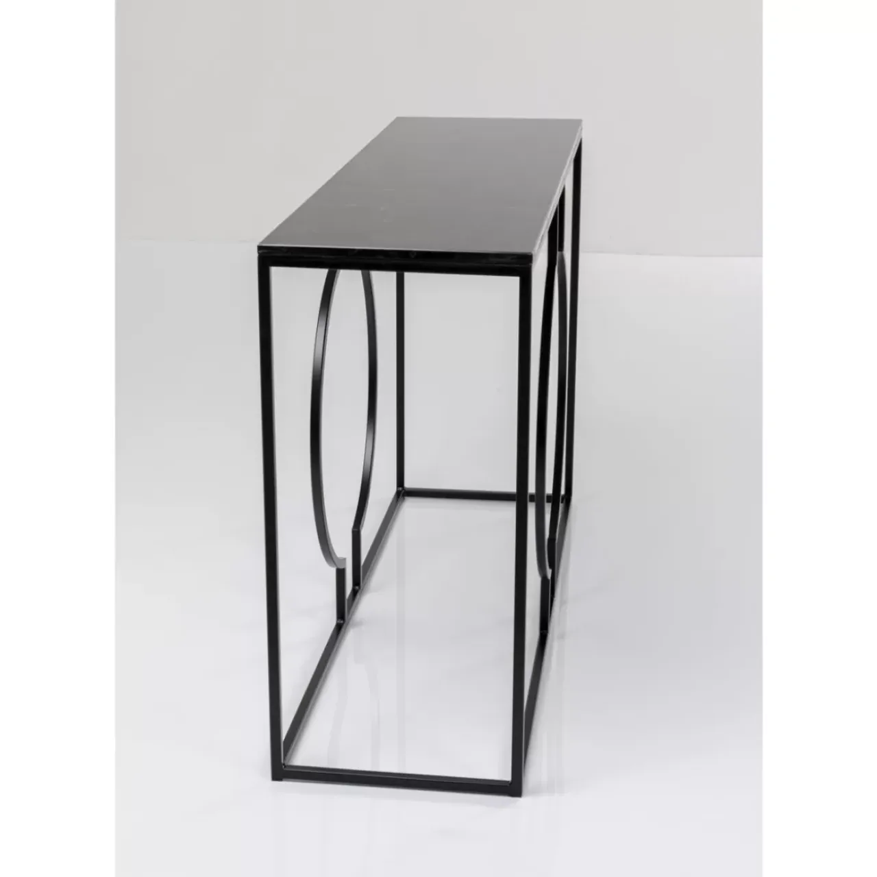 Kommoden & Sideboards-KARE Design Konsole Miami Loft Schwarz 120X75Cm