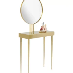 Kommoden & Sideboards-KARE Design Konsole Mit Spiegel Curve Art 153X70