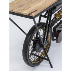 Kommoden & Sideboards-KARE Design Konsole Motorbike Schwarz