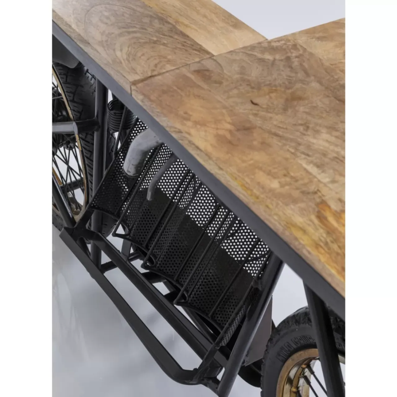 Kommoden & Sideboards-KARE Design Konsole Motorbike Schwarz