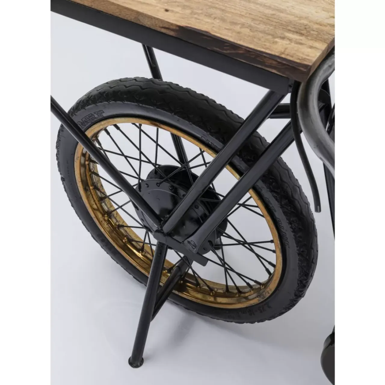 Kommoden & Sideboards-KARE Design Konsole Motorbike Schwarz