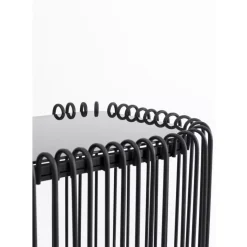 Kommoden & Sideboards-KARE Design Konsole Wire Glas Schwarz 142X89Cm