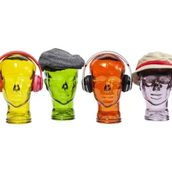 Deko & Geschenkartikel-KARE Design Kopfhorerstander Transparent Sortiert