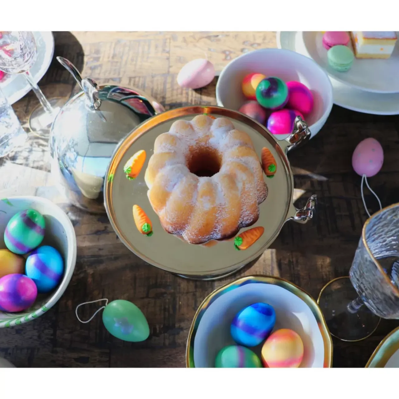 Geschirr & Tischaccessoires-KARE Design Kuchenglocke Bunny