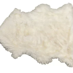 Teppiche-KARE Design Lammfell Heidi Weis 85X65Cm
