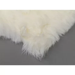 Teppiche-KARE Design Lammfell Heidi Weis 85X65Cm
