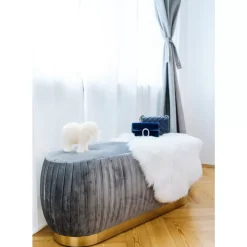 Teppiche-KARE Design Lammfell Heidi Weis 85X65Cm