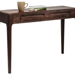 Tische-KARE Design Laptop Schreibtisch Brooklyn Walnut 110X40Cm
