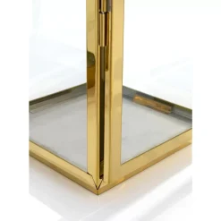 Kerzenständer & Laternen-KARE Design Laterne Giardino Gold (4/Set)