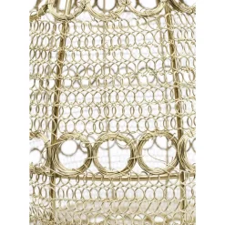 Kerzenständer & Laternen-KARE Design Laterne Hayat Cone Brass 37Cm