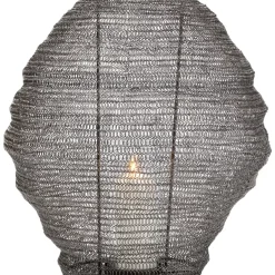 Kerzenständer & Laternen-KARE Design Laterne Mesh Schwarz O40Cm