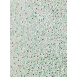 Bilder-KARE Design Leinwandbild Flower Boat Beige Grun 120X160Cm