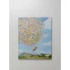 Bilder-KARE Design Leinwandbild Flying Elephant In Day 120X160Cm