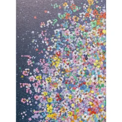 Bilder-KARE Design Leinwandbild Flying Elephant At Night 120X160Cm