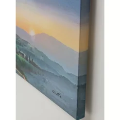 Bilder-KARE Design Leinwandbild Flying Elephant At Night 120X160Cm