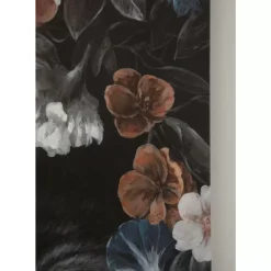 Bilder-KARE Design Leinwandbild Night Leo In Flower 90X140Cm