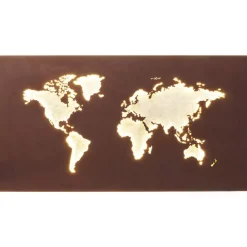 Leuchtobjekte-KARE Design Leuchtdekoration Map Led