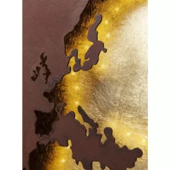 Leuchtobjekte-KARE Design Leuchtdekoration Map Led
