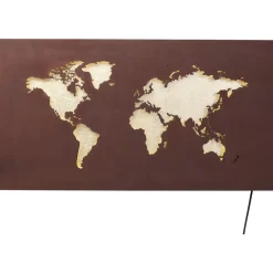 Leuchtobjekte-KARE Design Leuchtdekoration Map Led