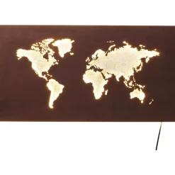 Leuchtobjekte-KARE Design Leuchtdekoration Map Led