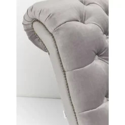 Sofas & Couches-KARE Design Liege Desire Velvet Silbergrau