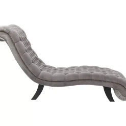 Sofas & Couches-KARE Design Liege Desire Velvet Silbergrau