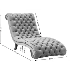 Sofas & Couches-KARE Design Liege Desire Velvet Silbergrau