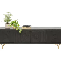 Kommoden & Sideboards-KARE Design Lowboard Andiamo 4 Turen 181X55Cm