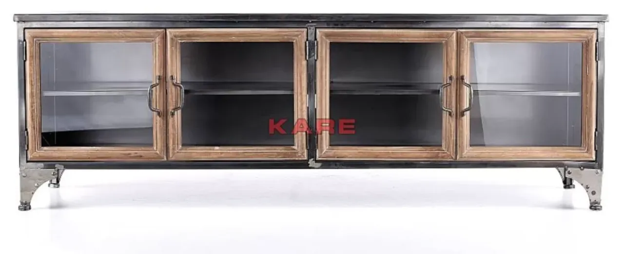 Kommoden & Sideboards-KARE Design Lowboard Kontor Metall