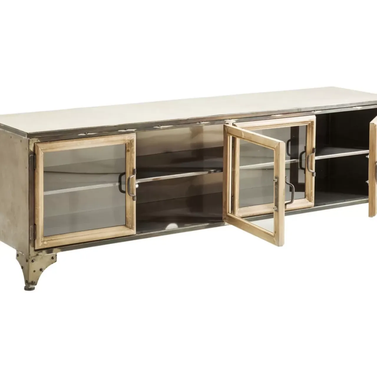 Kommoden & Sideboards-KARE Design Lowboard Kontor Metall